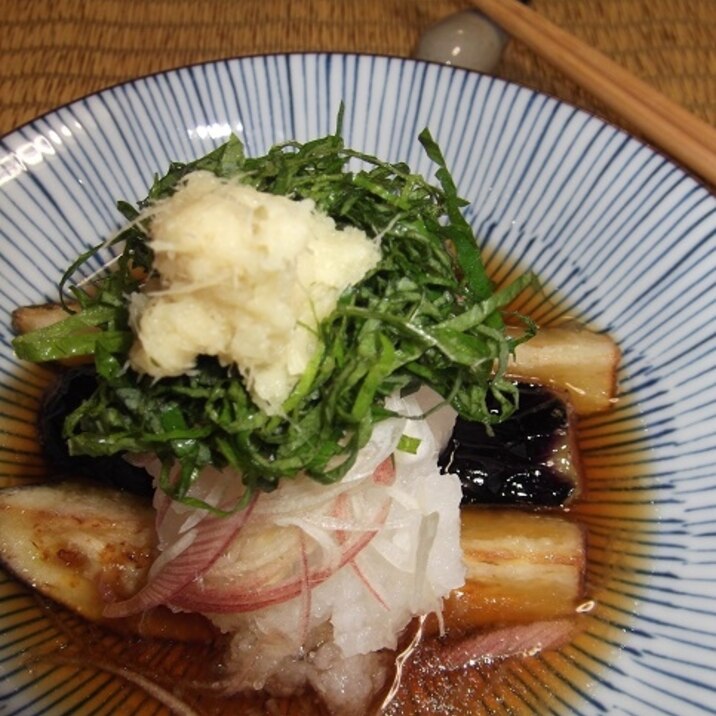 たっぷり薬味の揚げ出し茄子 レシピ 作り方 By さちくっかりー 楽天レシピ たっぷり薬味の揚げ出し茄子 レシピ 作り方 By さちくっかりー 楽天レシピ